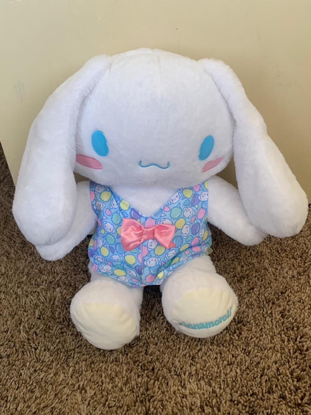 Build A Bear BAB Hello Kitty Friends Sanrio Cinnamoroll Plush w/shirt